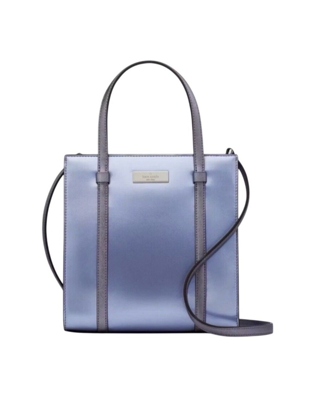 Kate Spade Crossbody Purse Iridescent Purple Bag Coquette Balletcore Soft Girl